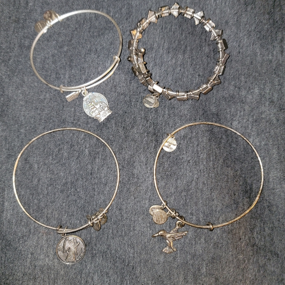 Alex and Ani Bracelets - Set of 4